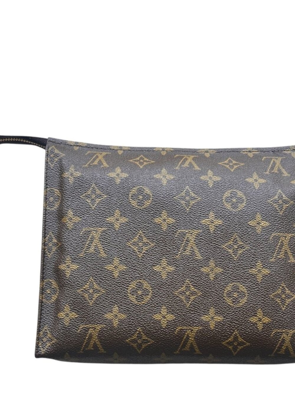 Louis Vuitton Toiletry Pouch 26 Classic Monogram Canvas And Leather - Picture 3 of 16